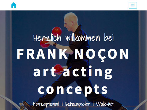 Art Acting Concepts Webentwicklung (One-Page-Website)