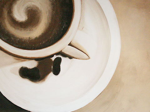 Café crema (Restaurantausstattung in Acryl)