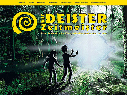 Hörspiel Komplettproduktion (One-Page-Website)